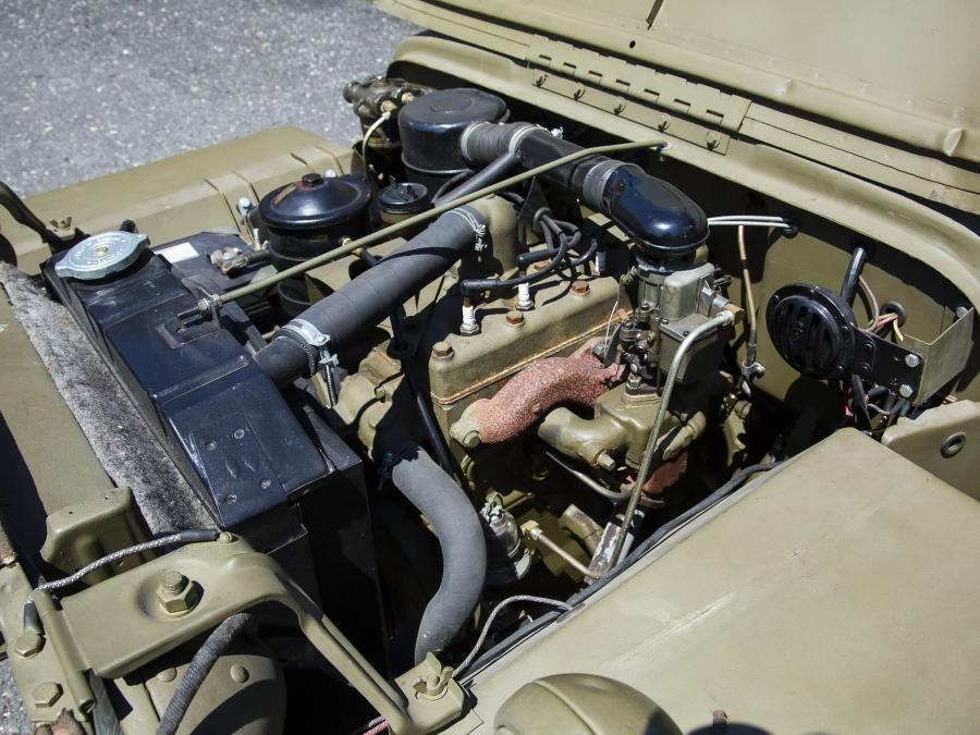 Моторный отсек Willys MB 1942 года  (фото 27 из 29)